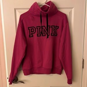 Cowl neck PINK pullover